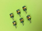 Star Dental 430 Turbine Push Button Ceramic Lot Of 6  gold Series  Lube Free 
