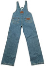 Mini Rodini X Wrangler Overalls Girls 9-11 Yrs   sz 11  Blue Dove Organic Cotton