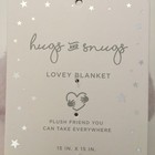 New Plush Lovey Security Blanket Soft Baby Toy Pink Elephant   Hugs And Snugs