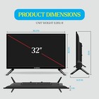 Audiobox 32  12v Tv Hdtv For Rv Built-in Dvd Player Hdmi   Usb Black