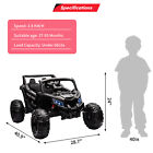 24v Power Wheels Electric Ride On Utv Car Toys Gift For Kids With Remote Control