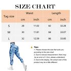 Women High Waist Gym Butt Lift Tie Dye Gym Push Up Yoga Fitness Pants Leggings