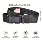 Travel Security Belt Hidden Money Pouch Money Wallet Pocket Waist Belt Safe Us