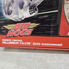 Air Hogs Star Wars Millennium Falcon Rc Quadcopter Drone Authentic Lights Sounds