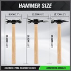 Auto Body Repair Hammer Kit Steel Silver 7 Pcs For Dent Repair