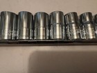 New  open Box  16 Pc 1 2  Drive 12 Point Std Metric   Sae Socket Set With Rail