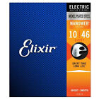 Elixir 12002 12052 Electric Guitar Strings Nanoweb Nickel Plated Steel