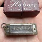 Vintage Music Hohner Mini Harmonica  1  1 2  In Cardboard Box Germany