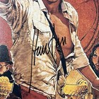 Harrison Ford Autographed Indiana Jones Movie Poster Photo 11x17 Coa Signed