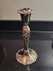 8  Vintage Godinger Silver Art Co Candle Holder Stand Silver Plated Ornate