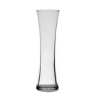 New Libbey Clear Glass 8  Sabrina Bud Floral Vase