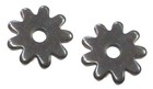 Ropers 9 Point Spur Rowels 1  Ant  Black Steel Sold In Pairs New Eddy s Tack