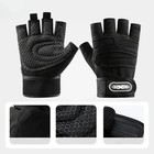 Weight Lifting Gym Gloves Fitness Training Workout Crossfit Exercise Men Women