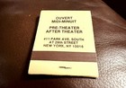 Les Halles Boucherie  Rotisserie  New York City  Full Unstruck Matchbook