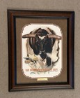 2011 San Bernardino Sheriff   s Dept Rodeo Framed   Signed Artwork Prca 24 X 20