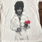 Prince And The Revolution White T Shirt - The Official Prince Estate Size Xl