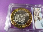 Casino Silver Strike Token Hilton Hotel Las Vegas  Nevada Graded Ms69 By Icg