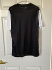 Nwt Men   s Nike Tiempo Dh8044 Shirt Soccer Jersey  Black   White  Dri Fit  Slim L