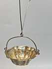 Antique Maltese Sterling Silver Tea Strainer Openwork Teapot Spout Infuser