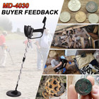 Metal Detector Waterproof Gold Digger 10 In Deep Sensitive Hunter Coil Searcher