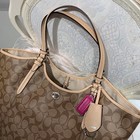 Coach Signature Tote Bag Pvc F26185