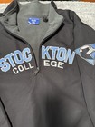 Champion Stockton College 1 4 Zip Fleece Track Jacket Men s 2xl Colorblock