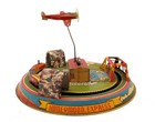 Marx Vintage Tin Litho  honeymoon Express  Wind-up Toy