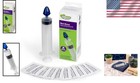 Bpa-free Nose Rinse Kit  Effortless Sinus Pressure Relief With Saline Syringe