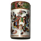Antique Chinese Thousand Butterfly  Paint Brush Holder Pot  2 5 8  X 4 1 2  H
