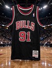 Dennis Rodman Signed  Mitchell And Ness Swingman Jersey Beckett Coa