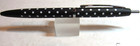 Set Of 2 Terzetti White Dot Metal Ballpoint Pens-click Top