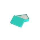Bulk Teal Paper Jewelry Gift Boxes With Cotton Fill Padding - 11 Sizes