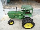 Vintage 1970s John Deere Tractor 1 16 Scale Ertl 512-7216 D Metal Farm Toy