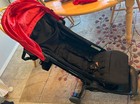 Mountain Buggy Nano Stroller Used Good Condition Ruby With Rain Cover Compact 