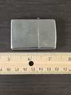 Vintage Zippo Lighter A 16 Brushed Chrome Silver Cigarette Bradford  Usa