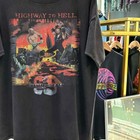 98 Highway To Hell Summerslam Stone Cold X Undertaker Washed T-shirt Large