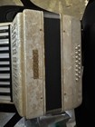 Vintage Cozart Accordian Smaller 25 Key Pearl Finish Working Condition