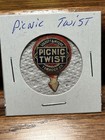 Picnic Twist Vintage Tin Tobacco Tag