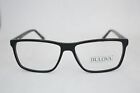 New Bulova Provincetown Eyeglasses Frame Black 62mm Men Extra Large Xl Optical
