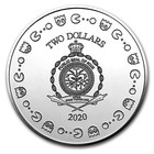 Pac-man 40th Anniversary Niue Silver Coin 1oz Uncirculated Gift Capsule