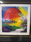 Peter Max     without Borders     2015 Serigraph Signed Framed