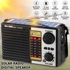 Solar Radio Portable Fm am Sw Digital Bluetooth Speaker Mp3 Player Rechargeable