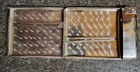 Vintage 1940s Metal Lighter   Cigarette Case   Lights When You Close The Case