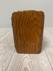 Vintage Us Post Office Box Coin Bank Old Tyme Reproduction Inc  Wood And Brass