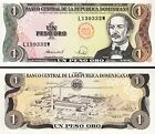 Dominican Rep  1 Peso Oro 1988  Unc  20 Pcs Consecutive Lot  P-126c