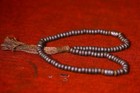Tiantie Cinnabar Skull Head 108 Buddha Beads Necklace Pendant Amulet Town House