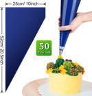 50pcs Disposable Piping Bags Extra Large Thicken 21inch Pastry Bags Icing Piping