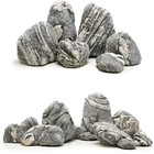 Silver Seiryu Rock Aquarium Rocks 40lb Natural Mountain Stone For Fish Tanks  Aq