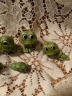 Vintage 1970 s Set Of 6 Neil The Frog Sears Roebuck Figurines Japan