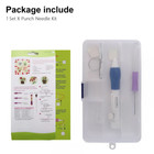 Diy Punch Needle Magic Embroidery Pen Set Stitching Thread Tool Sewing Craft